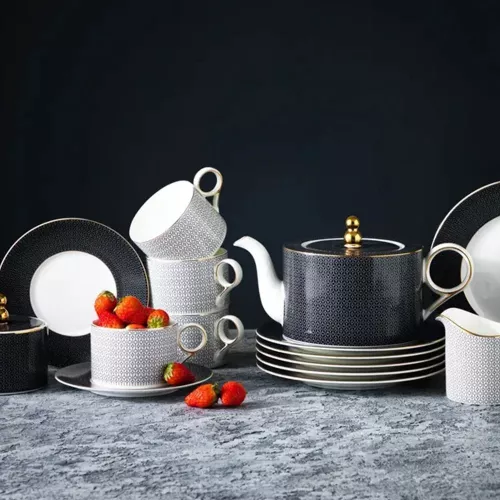 Чайный сервиз на 6 персон Mix&Match Vola белый 21 пр