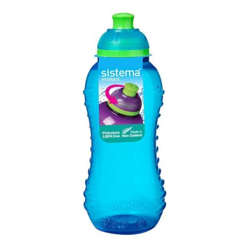 Бутылка для воды 460 мл Sistema Hydrate синяя