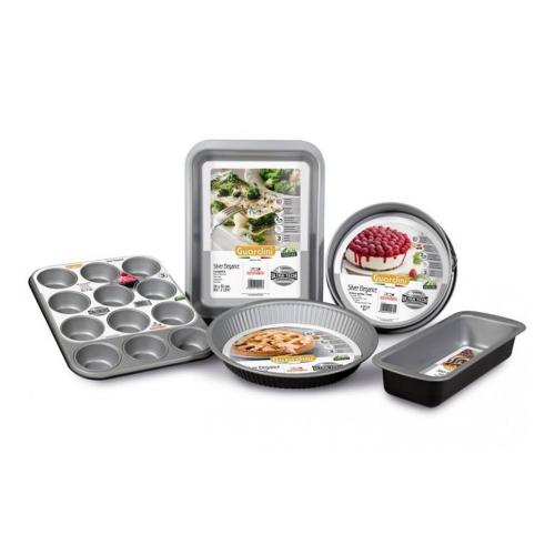 Форма для выпечки 25 см Guardini Silver Elegance черная