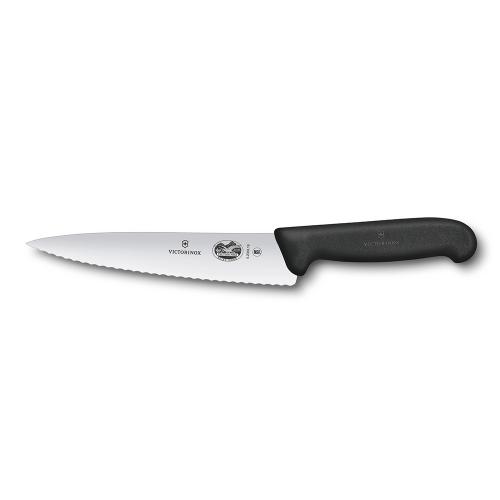 Кухонный нож разделочный 19 см Victorinox Fibrox черный