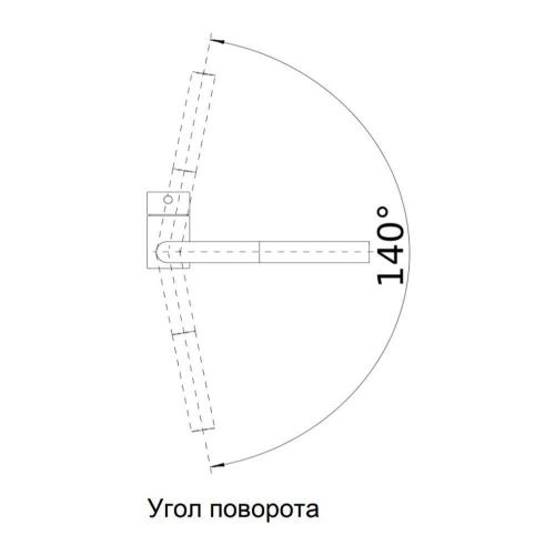 Смеситель Blanco Linus-S жемчужный - 5 фото