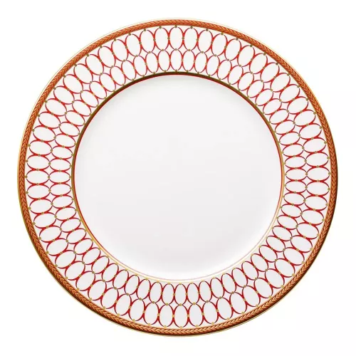 Тарелка обеденная 27,4 см Wedgwood Renaissance красная