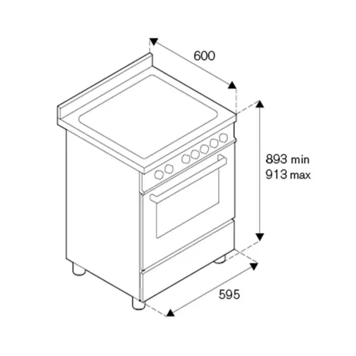 Варочный центр 59,5х60 см Bertazzoni Professional PRO64L1ENET черный