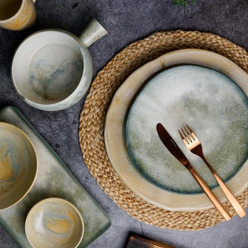 Салатник 15 см Porland Stoneware Pearl серый