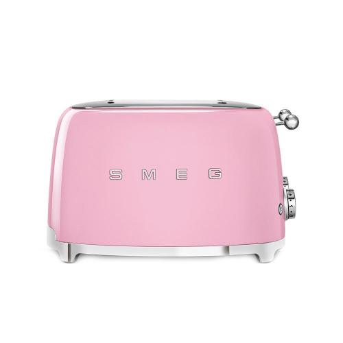 Тостер на 4 ломтика Smeg 50's Style TSF03PKEU розовый