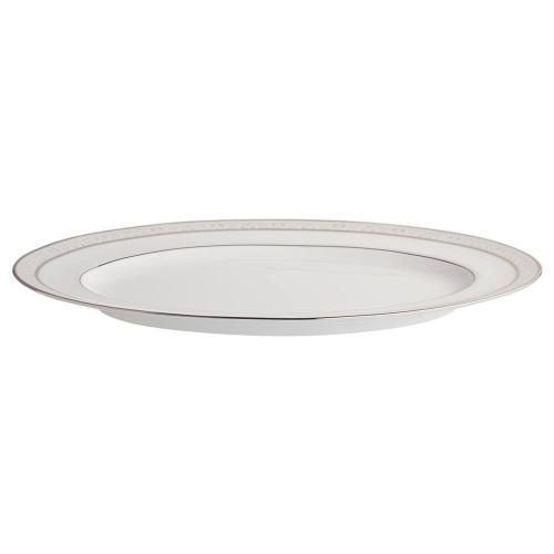 Сервировочное блюдо Noritake Montvale Platinum белое
