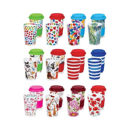 Термокружка Яркие краски 440 мл Dunoon Travel Mug Blobs