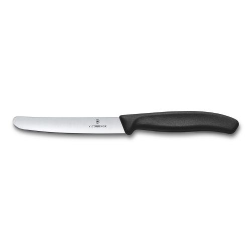 Кухонный нож овощной 11 см Victorinox Swiss Classic черный