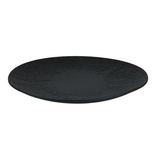 Тарелка d 27 см h2,5 см Black Raw Wood P.L. Proff Cuisine (min 4 шт)