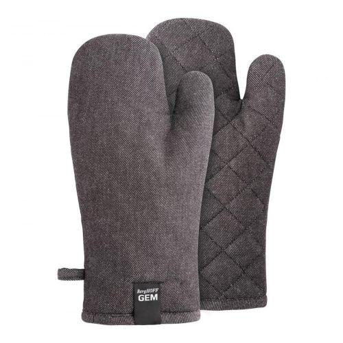 Набор рукавиц для духовки 31х17 см BergHOFF Gem 2 пр серый