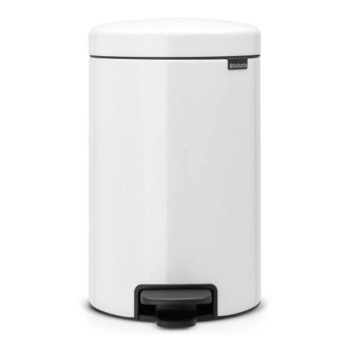 Мусорный бак с педалью 12 л Brabantia NewIcon белый