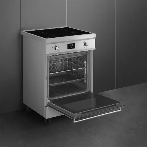 Варочный центр 60х80,3 см Smeg Concerto C6IMXT2 стальной