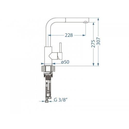 Смеситель Alveus Zeos P Monarch Copper