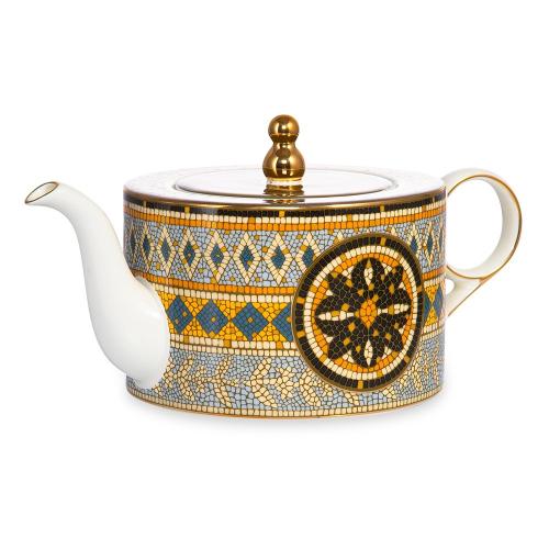 Чайный сервиз на 6 персон Mix&Match Olympus желтый 21 пр