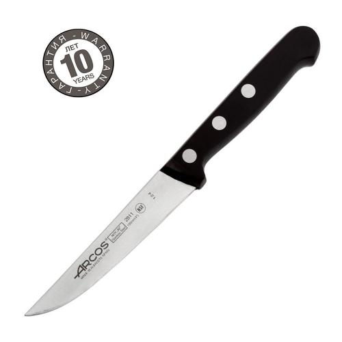 Нож овощной 10 см Arcos Universal черный