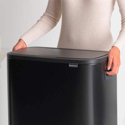 Мусорный бак 60 л Brabantia Bo Pedal Bin черный