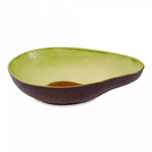 Салатник 34х23,1х9 см 2,5 л Bordallo Pinheiro Tropical Fruits коричневый