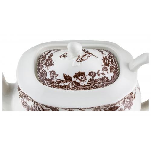 Чайник заварочный 1,3 л Spode Английские охотничьи мотивы белый