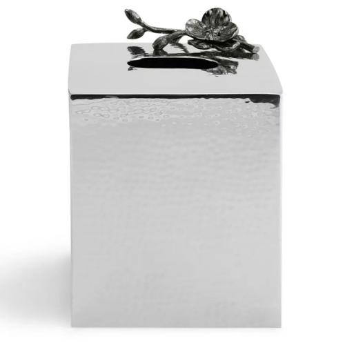 Салфетница 11х11х16,5 см Michael Aram Black Orchid стальная