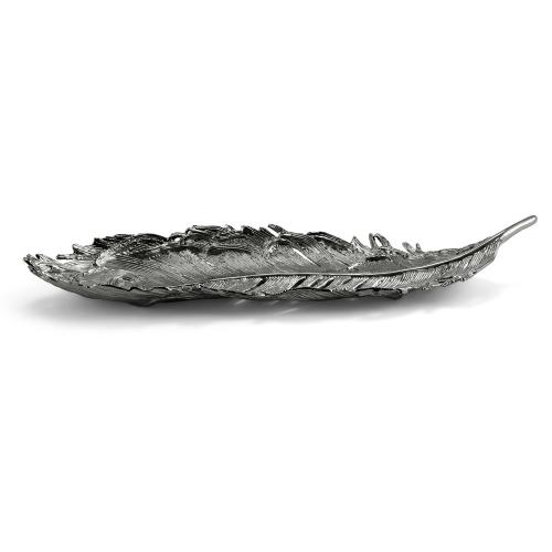 Сервировочное блюдо 41,9х14х2,5 см Michael Aram Plume черное