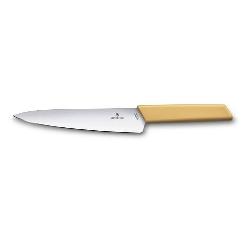 Кухонный нож разделочный 19 см Victorinox Swiss Modern желтый