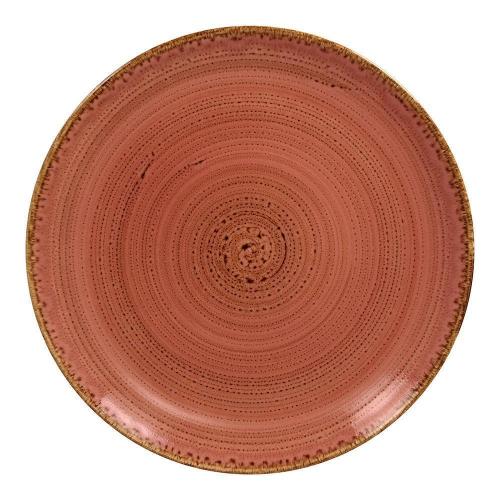 Тарелка RAK Porcelain Twirl Coral плоская 28 см