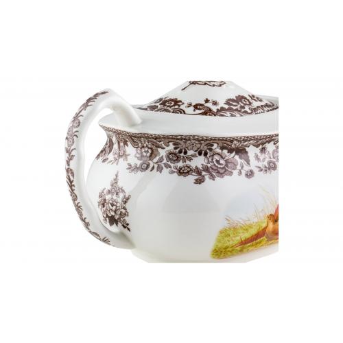Чайник заварочный 1,3 л Spode Английские охотничьи мотивы белый