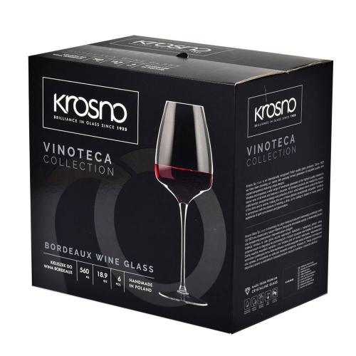 Набор бокалов для бордо 560 мл Krosno Vinoteca 6 пр