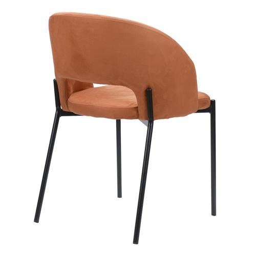 Кресло 53х51х76 см Bergenson Bjorn Earl оранжевое - 4 фото