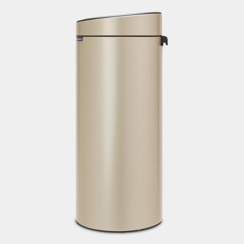 Мусорный бак 30 л Brabantia Touch Bin шампань