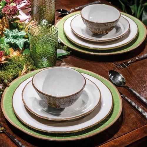 Салатник 30,2х30х18,9 см 1,35 л Bordallo Pinheiro Tropical Fruits коричневый