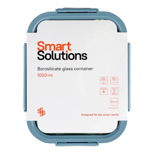 Контейнер  22х17х8 см 1,1 л Smart Solutions синий