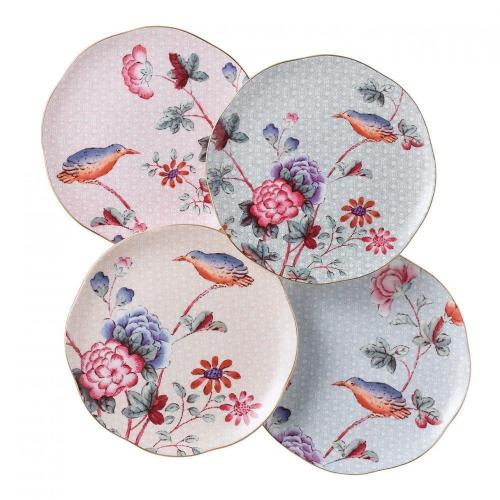 Набор десертных тарелок 20 см Wedgwood Cuckoo 4 пр