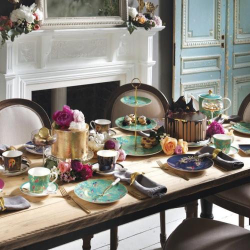 Чайная пара 200 мл Portmeirion Sara Miller London for Portmeirion розовая