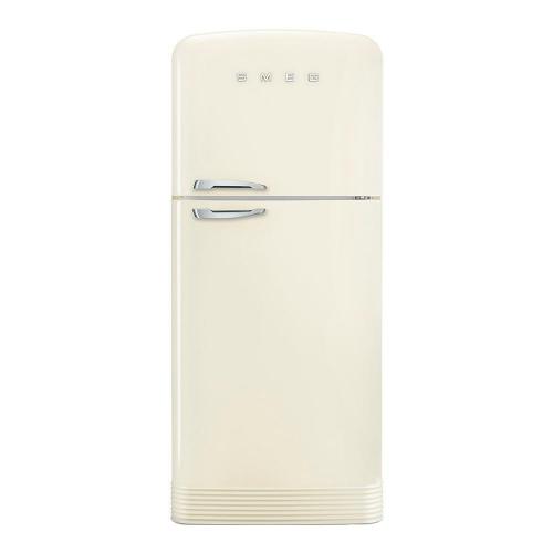 Холодильник двухкамерный 188х80 см Smeg 50's Style FAB50RCR5 кремовый