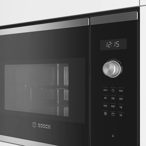 Встраиваемая микроволновая печь 59,4х38,8 см Bosch Serie 6 BEL554MS0 черная