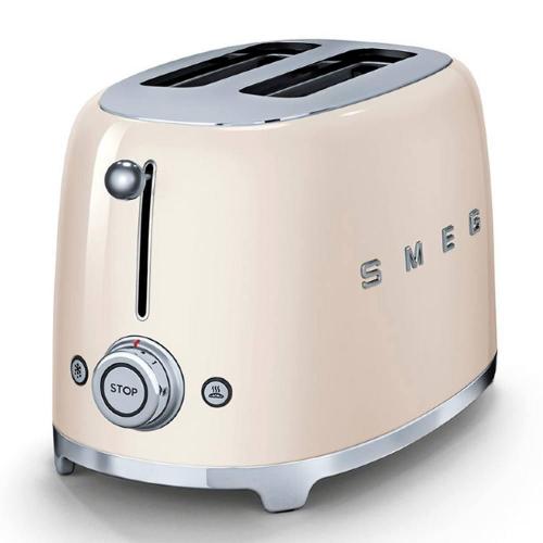 Тостер на 2 ломтика Smeg 50's Style TSF01CREU кремовый