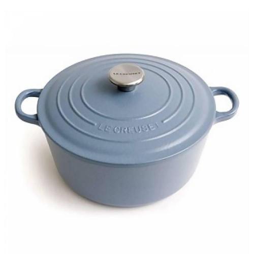 Кастрюля чугунная 24 см 4,2 л Le Creuset Signature бременская лазурь