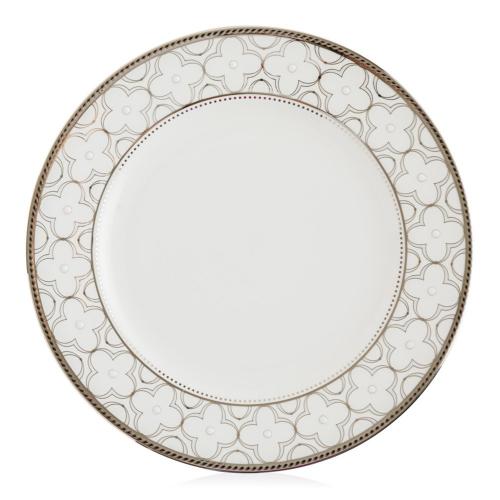 Тарелка хлебная 16,7 см Noritake Trefolio Platinum белая