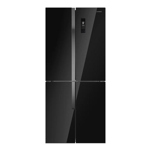 Холодильник French door 181,5х78,5 см Maunfeld MFF182NFBE черный