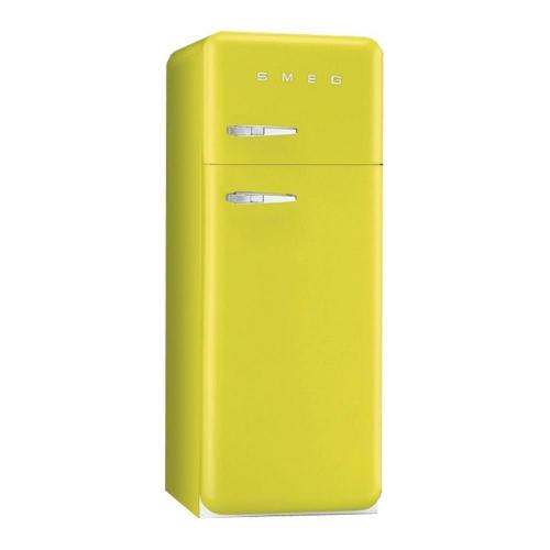 Холодильник двухкамерный 169х60 см Smeg 50's Style FAB30RLI5 лаймовый