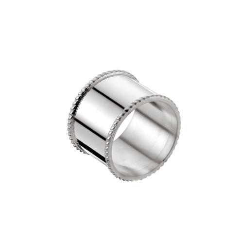 Набор посеребренных колец для салфеток Arthur Price Bead 4 пр