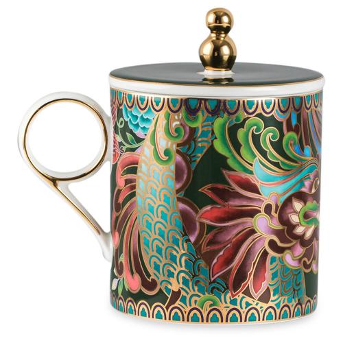 Кружка 350 мл Mix&Match Home Magic Dragon зеленая
