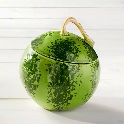 Супница 22х30 см 4 л Bordallo Pinheiro Watermelon зеленая