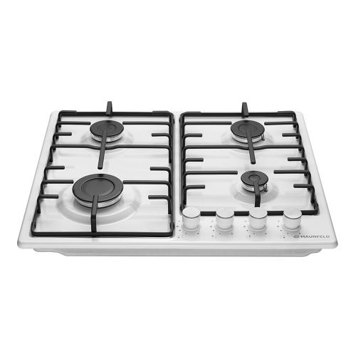 Газовая варочная панель 59х52 см Maunfeld EGHE.64.3STS-EW/G белая