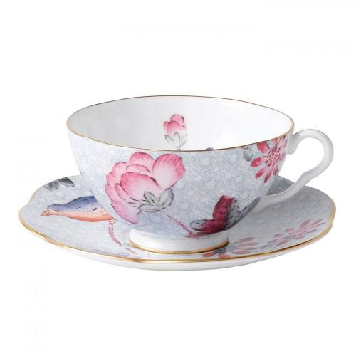 Чайная пара 180 мл Wedgwood Cuckoo голубая