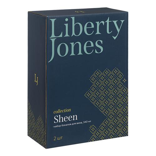 Набор бокалов для вина 540 мл Liberty Jones Sheen 2 пр