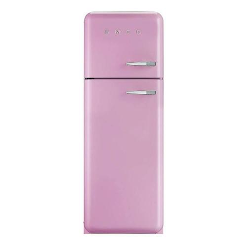 Холодильник двухкамерный 169х60 см Smeg 50's Style FAB30LPK5 розовый