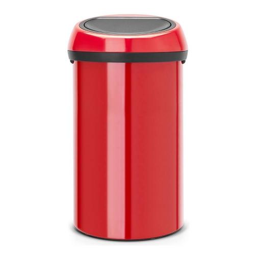 Мусорный бак 60 л Brabantia Touch Bin красный