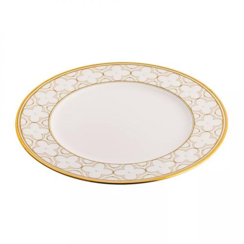 Обеденный сервиз на 6 персон Noritake Trefolio Gold белый 20 пр